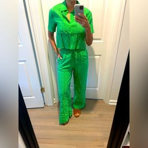 Jason Wu Green Pant Set